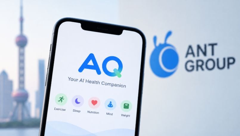 Приложение Ant Group AQ достигло 150 миллионов пользователей Пользовательский интерфейс приложения AQ для контроля показателей здоровья