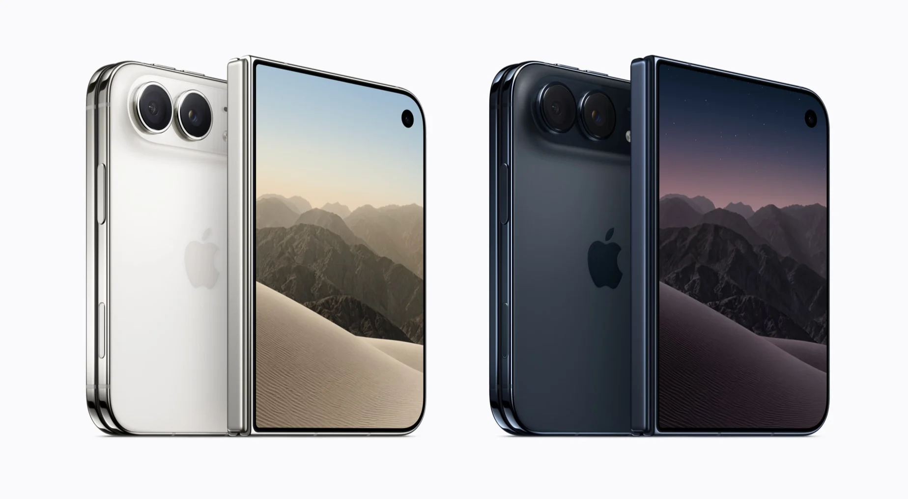 iPhone Duo is available in two colors: star white and night sky.