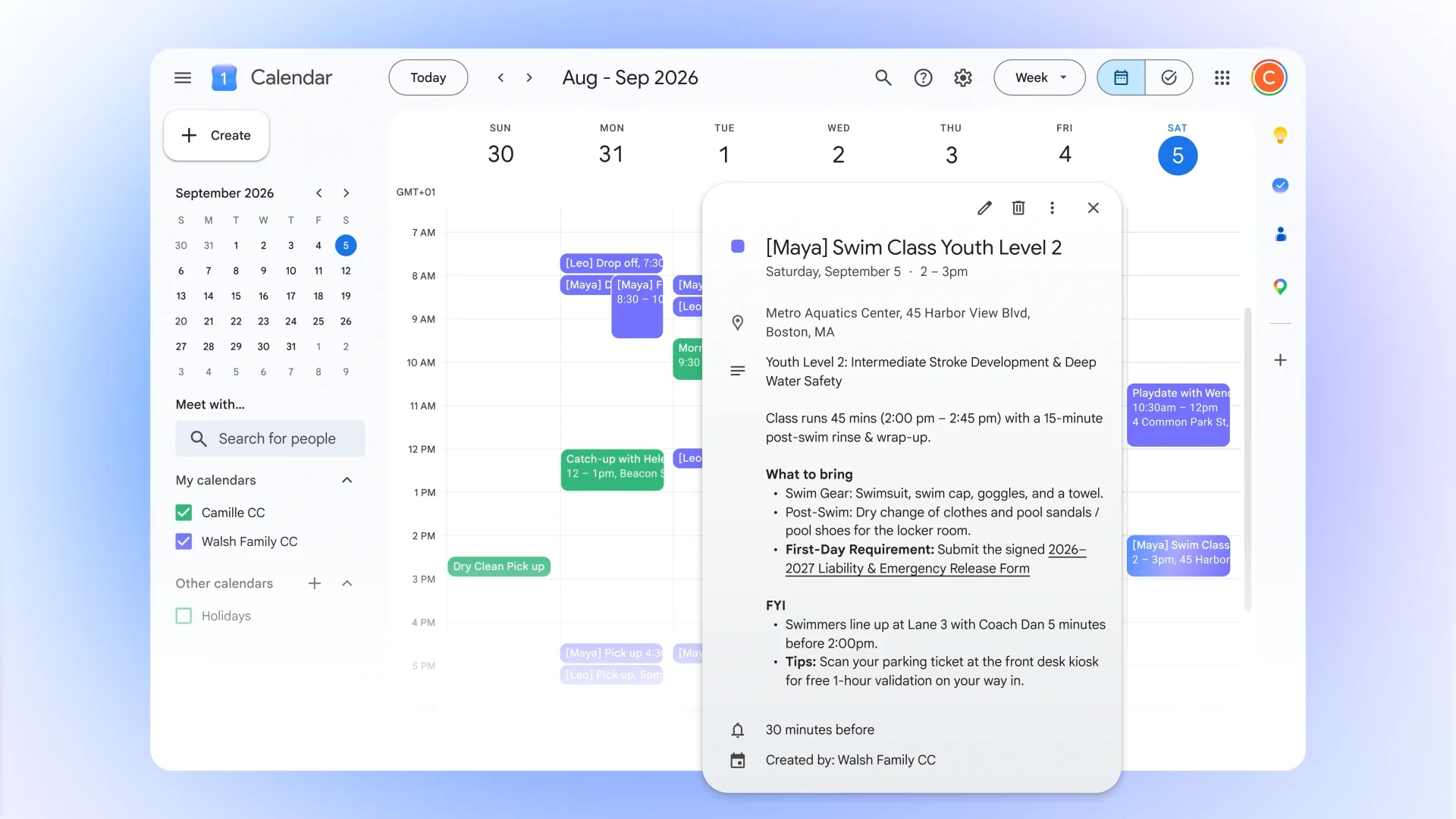 Google CC AI Agent Manages Family Calendars and Tasks