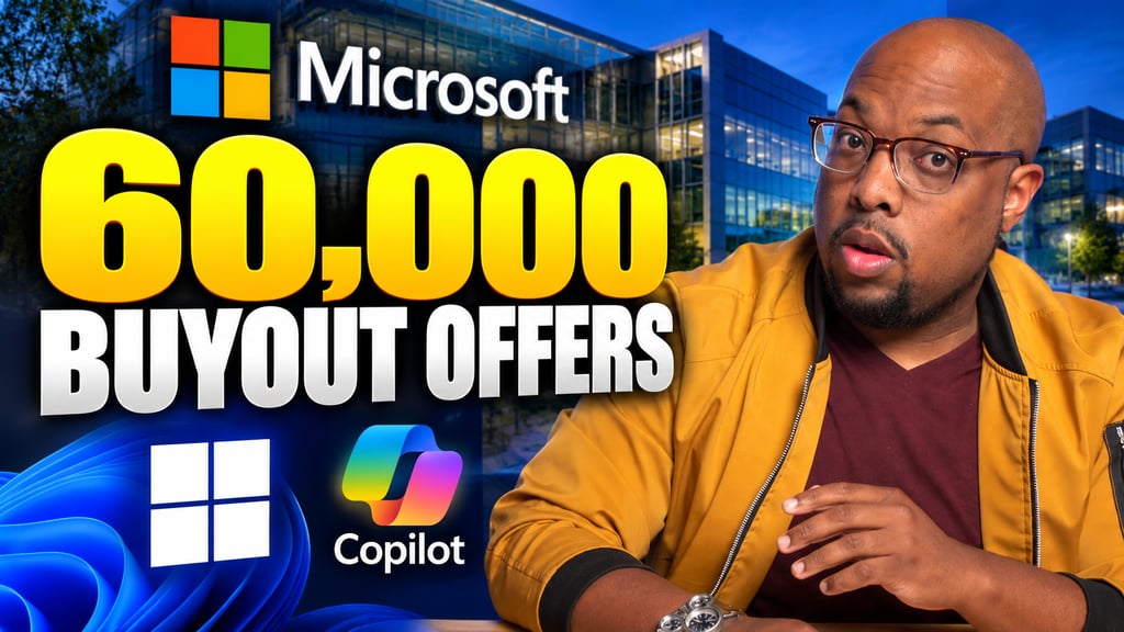 Microsoft Offers 60,000 Buyouts — What Happens to Windows & Copilot?