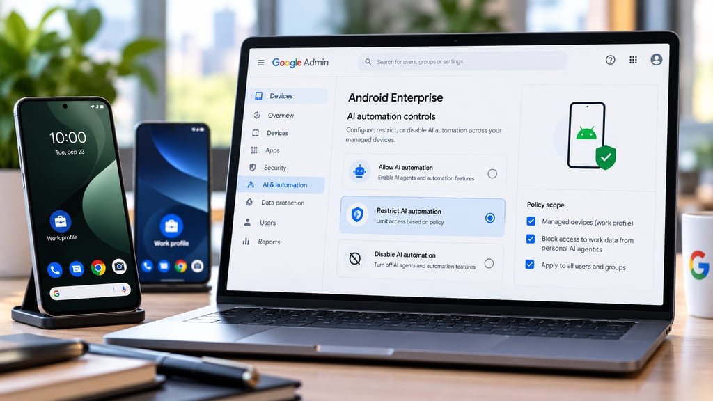 Google Adds Android Enterprise AI Controls: What IT Teams Can Manage