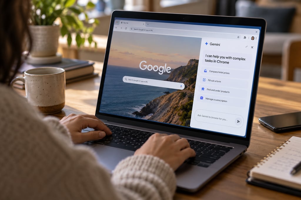 How to Use Gemini Auto Browse in Chrome: Setup, Tasks, and Limits