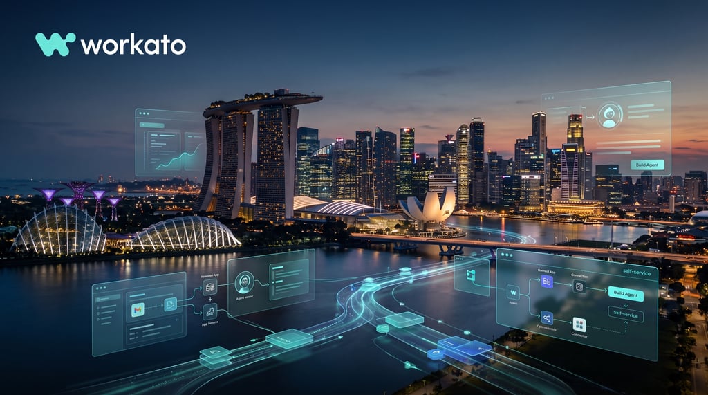 Workato Brings AI Agent Builder to Singapore With 50,000 Free Credits