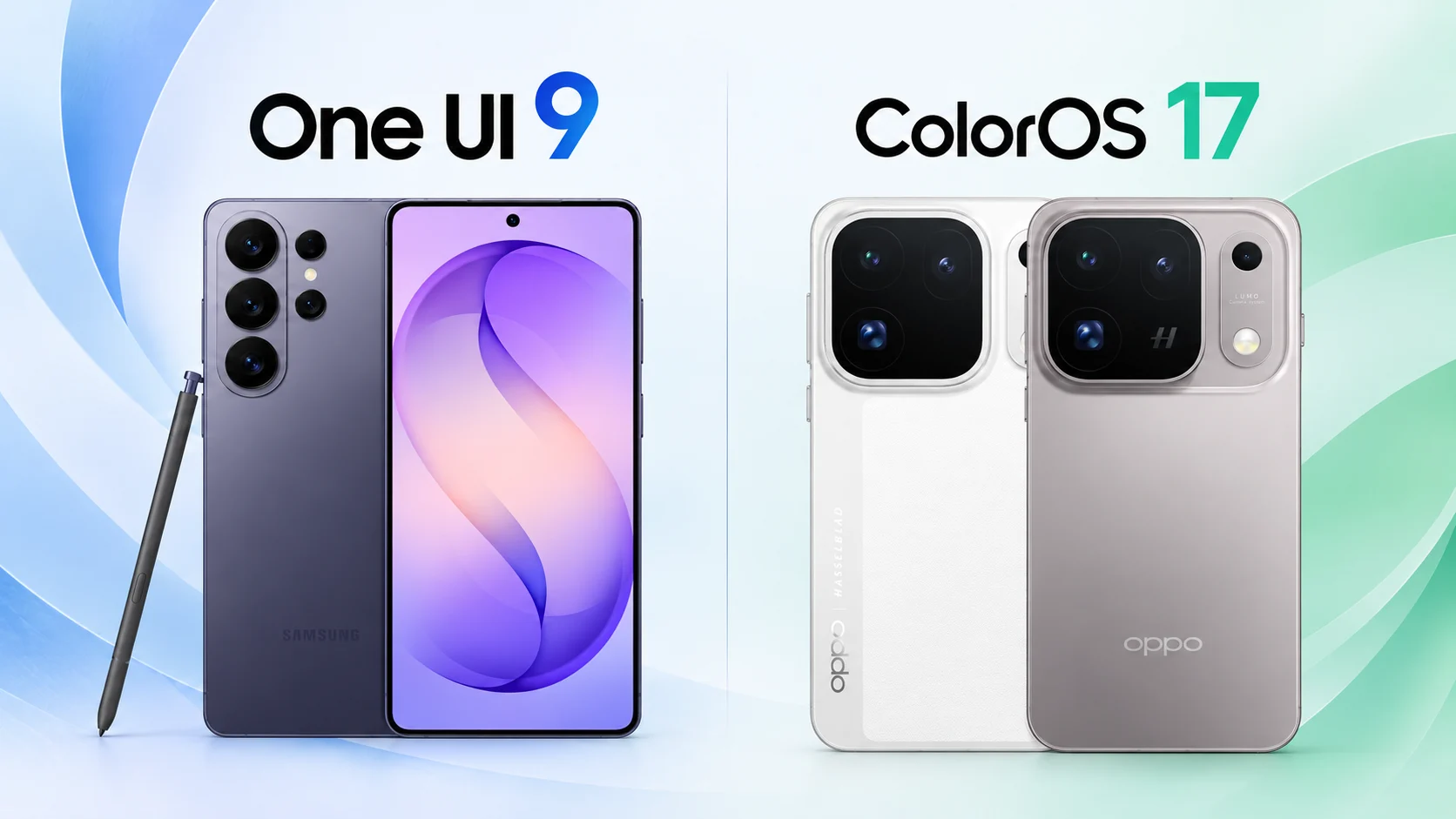 Samsung One UI 9 vs ColorOS 17: Which Handles AI, Multitasking, and Privacy Better?
