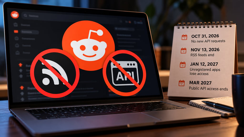 Reddit Is Killing RSS and Public API Access: What Changes and When