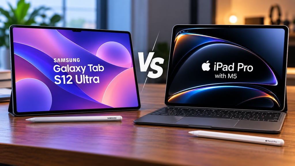 Galaxy Tab S12 Ultra vs iPad Pro With M5: Which Premium Tablet Gives You More?
